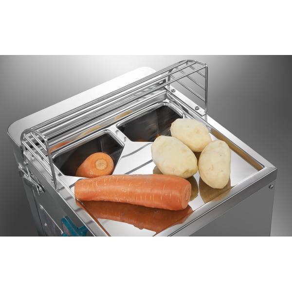 Restaurant Automatic Vegetable Cutting Machine 400mm 62kg For Slice Shred Carrot