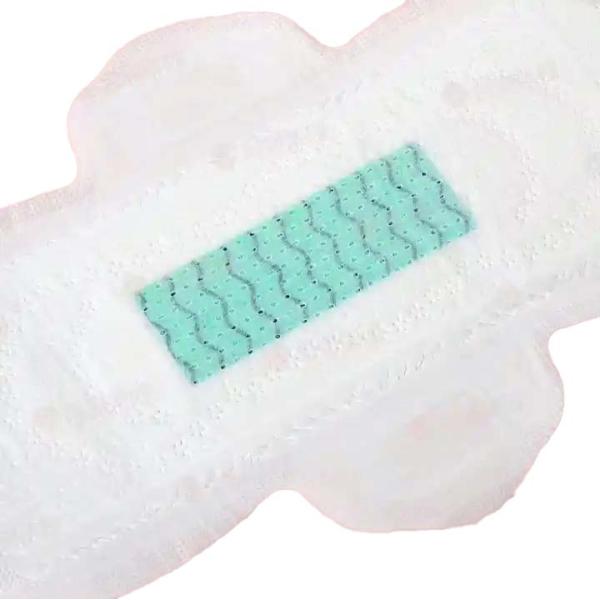 150mm-420mm Length Super Absorbent Bamboo Breathable Sanitary Pads For Women Soft Day