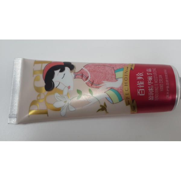 Empty Plastic Cosmetic Tube Containers ABL Tube With Octagonal Cap , Metal Printing