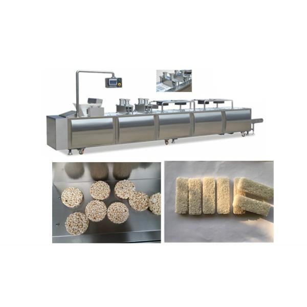 Automatic Rice Bar Cereal Cake Energy Bar Forming Machine