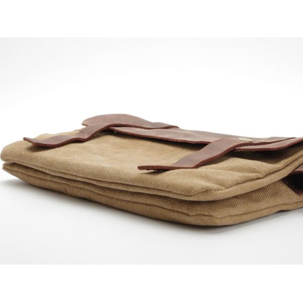 Vintage Style Leather and Canvas Bags Satchels Mens Canvas Bags