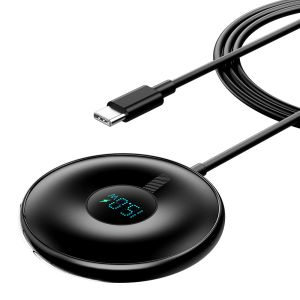 China ESSAGER 15W Magnetic Phone Wireless Charger Digital Display ES-WC10 wholesale