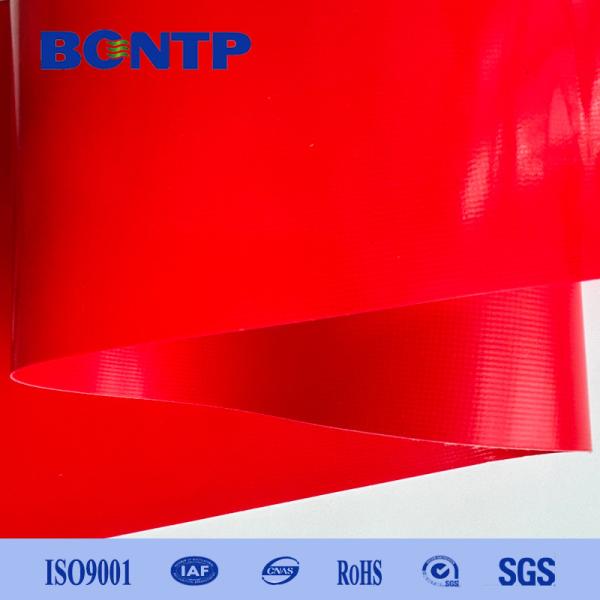 Inflatable PVC Tarpaulin Flame Retardant Woven 0.45mm high strength