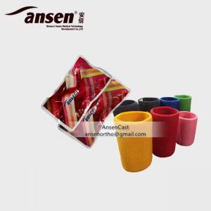 China Colorful Waterproof Cast Tape Surgical Bandage Roll Orthopedic Casting Tape Rapid Mould Fiberglass Casting Tape wholesale