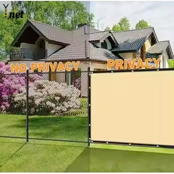 HDPE Balcony Privacy Screen Fence 100GSM - 200GSM Breathable Privacy Fence