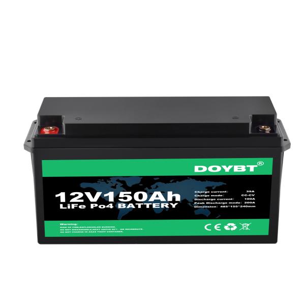 12V 150AH Lifepo4 Golf Carts Battery Pack Deep Cycle