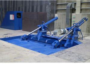 China Underground 10 TPH 0.7×0.6m Hydraulic Scrap Baling Press wholesale