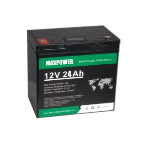 China Deep Cycle 12v 24ah Lifepo4 Battery Pack 12.8V Lithium Batteries 24Ah Lead Acid Replacement Lithium on sale