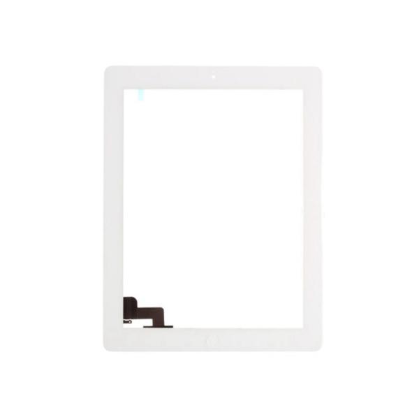 White Ipad Touch Screen Digitizer With Front Frame / Ipad 2 Digitizer Replacement