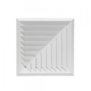 China HVAC Ventilation System Anodized Square Ceiling Air Diffuser on sale