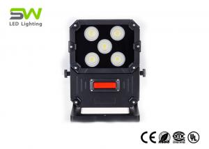 China 50 Watt 5000 Lumens Portable LED Site FLood Lights with 5W Red Warning Light wholesale