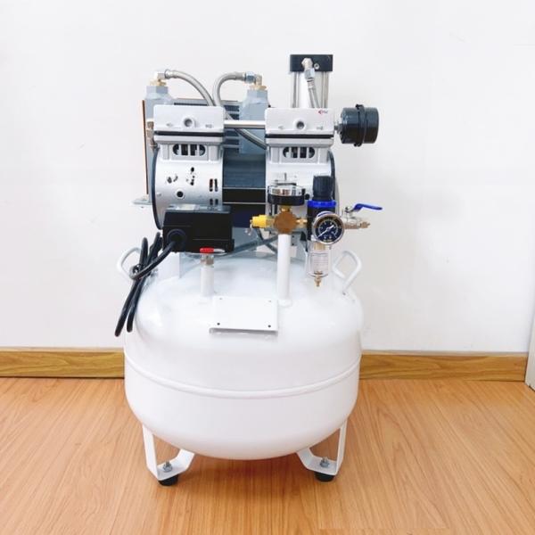 CE Certified Oil Free Air Compressor Dental Clinic 32L Dental Air Compressor With Dryer