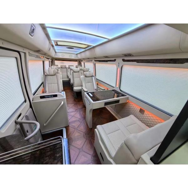 Toyota Coaster 16-Seater Tourist Bus Business Reception Bus Gasoline 4×2 Manual Transmission
