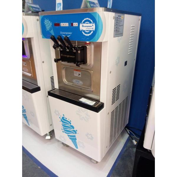 Frozen Yogurt machine Soft Ice Cream Machine adopt by Chill,Yogurberry.OceanPower OP138C Floor Standing.Very Reliable.