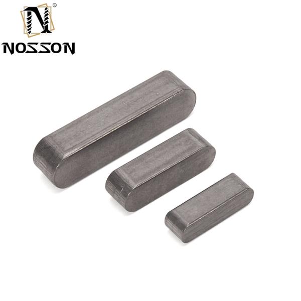 Metric Parallel Key Shaft Round Ended Feather Key Set Parallel Drive Shaft Keys 3mm 4mm 5mm 6mm Keyway Black Oxide DIN