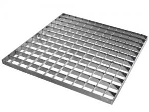 China Aluminum Alloy Exterior Stair Treads, Steel Perforated Anti-Slip Plank Grating on sale