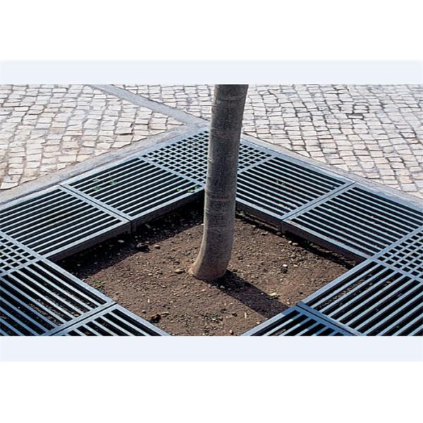 Black Tree Cast Iron Manhole Cover Corrosion Resistance Easily Assembled