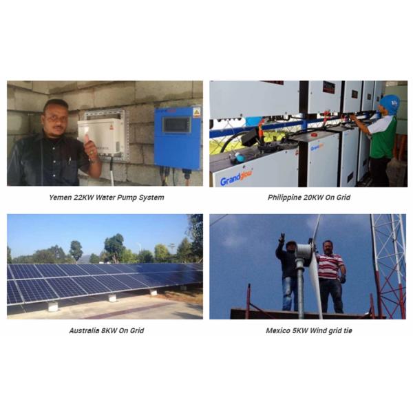 Grandglow PV solar Grid Tie Inverter 6kw 7kw 8kw 9kw 10kw MPPT Single phase