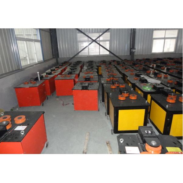 50mm Steel Rod Bender Round Iron Rod Curved Rebar Bender GW50 380V Motor