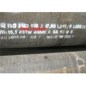 China EN 10208-2; L415MB spiral welded pipes in Pipe Size :508 NACE MR0175 PSL2 Production Year :2018 wholesale