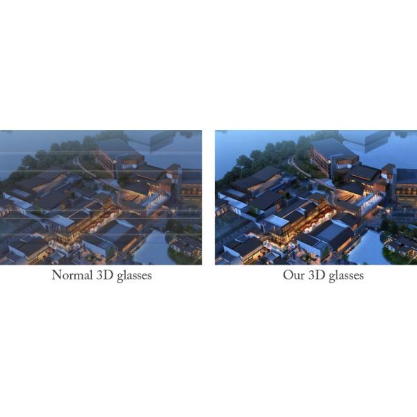 Best Price 3D Eyeglasses Chargeable DLP Link Shutter Glasses Work With Xgimi X6 Beamer