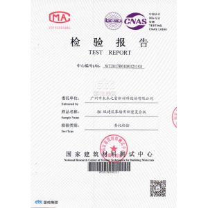 Guangzhou Willstrong  New Material Holding  Co., Ltd Certifications