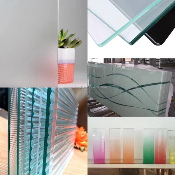 Modern Design 3/8 Inch Tempered Glass Double Sliding Doors for Commercial Buildings