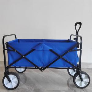 China Fold Up Shopping Luggage Cart Trolley Folding Cart Folding Wagon wholesale