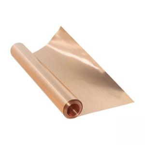 China Electrolytic Copper Foil For Li Ion Battery Anode Current Collector on sale