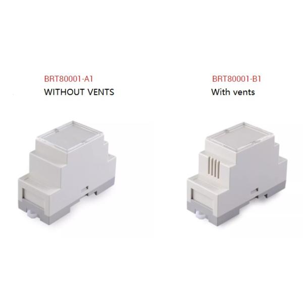 Electronic Project Box Din Rail Enclosure 36*87*60mm For Industry Control Enclosure