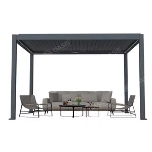 Buy cheap Balcony Rain Proof Motorized Aluminum Pergola For Mansions from wholesalers