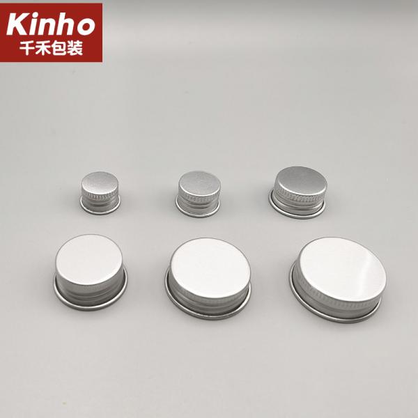 Screw Aluminum Cap Lid Cover Wide Mouth For Jar Pill Glass Bottle 18/20/24/28/32/38/40/42/52/56/58/68/74/86MM