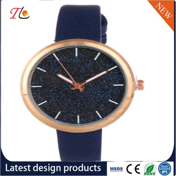 Wholesale Customization PU Watch Alloy Case Quartz Watch Fashion Watch Colorful Leather Band Shining Diamond Lady Watch
