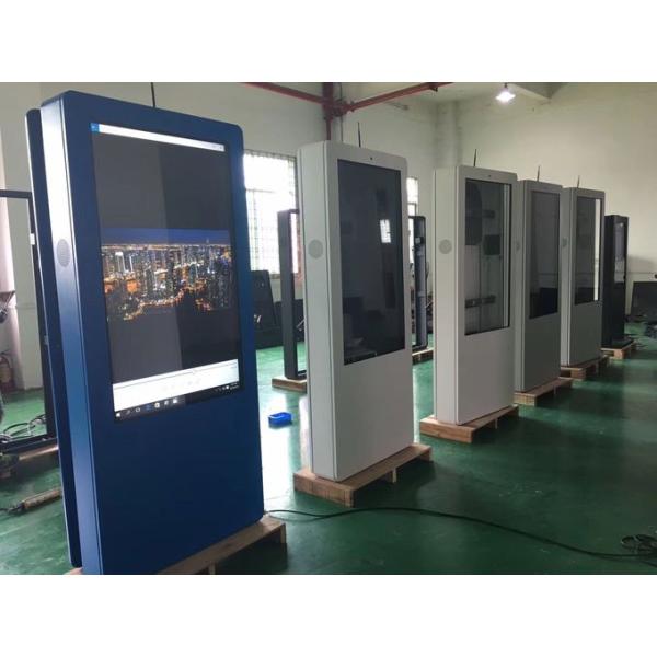 Android Outdoor Digital Sign Boards 49 55 Inch High Brightness Energy Saving