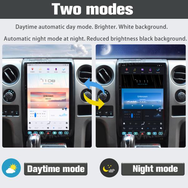 Android 13 Car Multimedia Player Radio For Ford Raptor F150 09-12 8+128G Head Unit Touch Screen Carplay