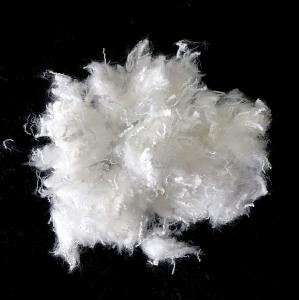 China 1 . 4D Non Siliconized Recycled Polyester Staple Fiber Yarn Low Elongation wholesale