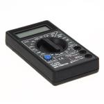 Mini Digital Multimeter with Buzzer Voltage Ampere Meter Test Probe DC AC LCD