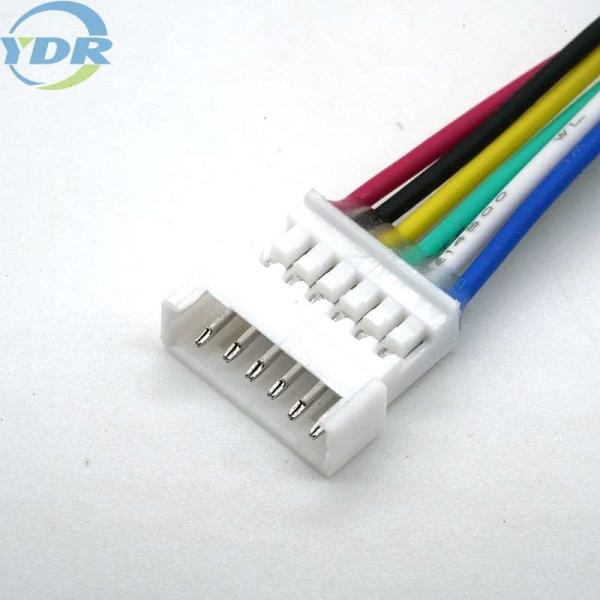 GH1.25 6Pin To Molex 1.25 6P Flat Cable Customizable Wire Harness