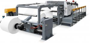 China High Speed Two Rolls Paper Sheet Cutter Machine Servo Precision Paper Cutter Machine wholesale