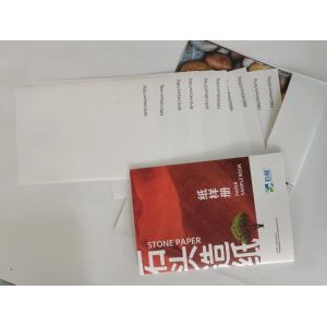 China Fast Offset Printing Stone Paper Waterproof Tear Resistant Eco Friendly wholesale