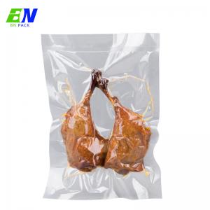 China Clear Plastic Vacuum Bag Food Vacuum Seal Bag Custom Printing Frozen Nylon Plastic Vacuum Bag wholesale