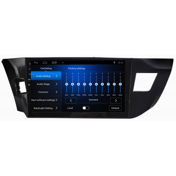 Ouchuangbo Quad Core Android 8.1 for Toyota Levin 2014 support Stereo Receiver GPS Navigation Sat Navi Mirror Link