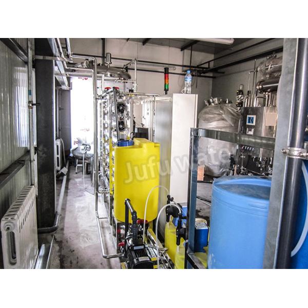 Two Stage Pharmaceutical Water Purification System Reverse Osmosis EDI