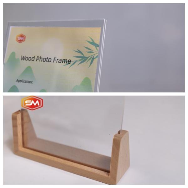 0.5 Vertical Acrylic Picture Frames Eco Friendly Personalized Acrylic Photo Frame