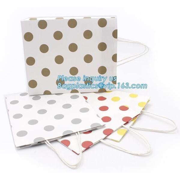 Customized made cheap paper twisted handles white kraft paper bags,wine paper bag with handle wholesale bagplastics pack
