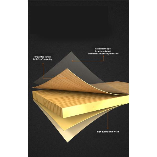 Easy Installing Advantage Decorative Wooden Slat Grille for Contemporary Style Walls