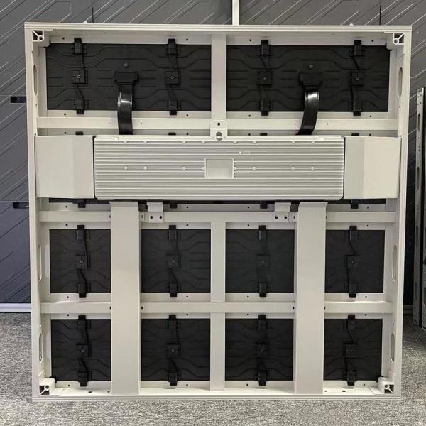 Lightweight 10000nits Front Service LED Screen Waterproof IP67 1x1m Aluminum Cabinet