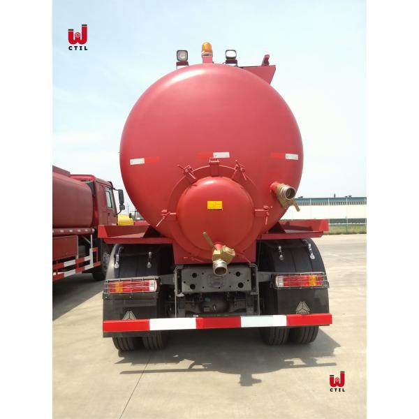 Sinotruk Sewage Cleaning Tanker 35 Cubic Sewer Jetting Truck