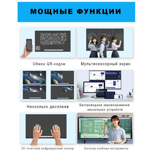 Qtenboard Interactive Flat Panels OEM/ODM Manufacturer for Education & Business