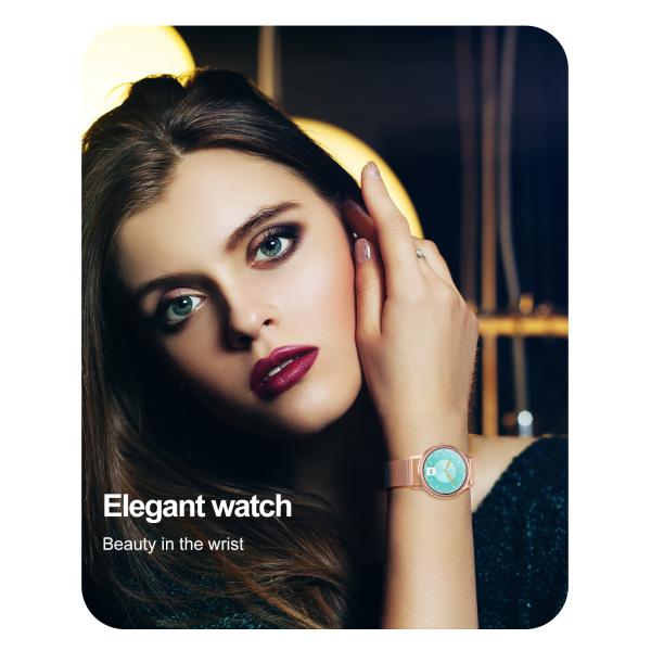 DT66 Smart Watch Women 1.09-Inch Full Heart Rate ECG Smartwatch 2020 Fitness Tracker Sport Watch Waterproof For IOS Xia